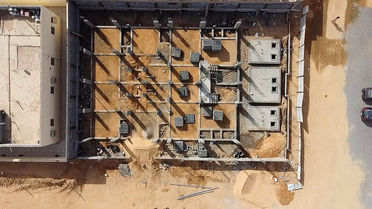 Tabuk Housing Project – plan view from above